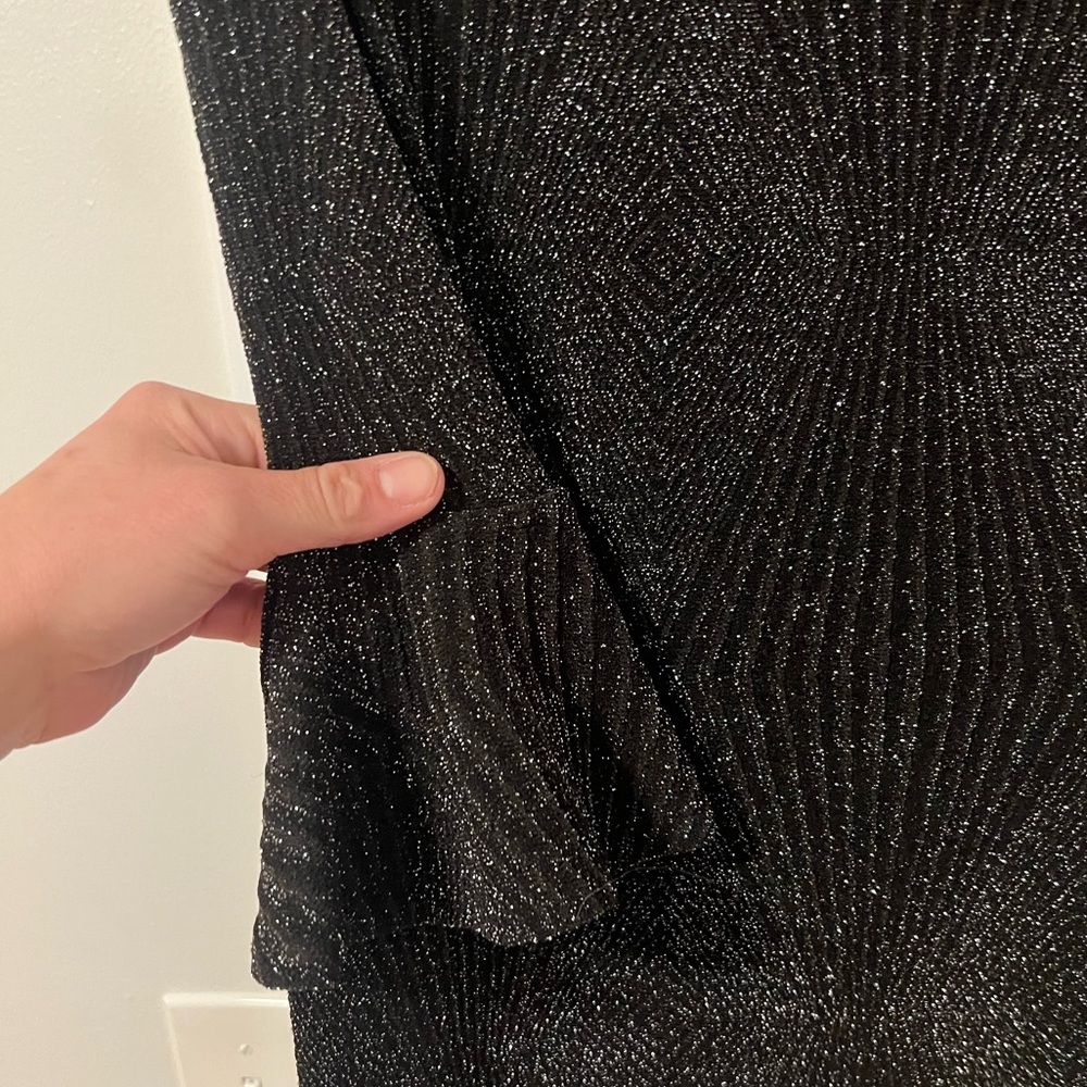 Michael Kors silver glitter dress